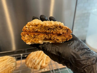 Maple Pecan Brown Sugar Cookie