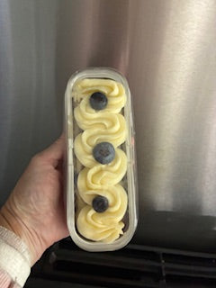 Blueberry Lemon Cake with Lemon Frosting - Gluten-Free Option Available